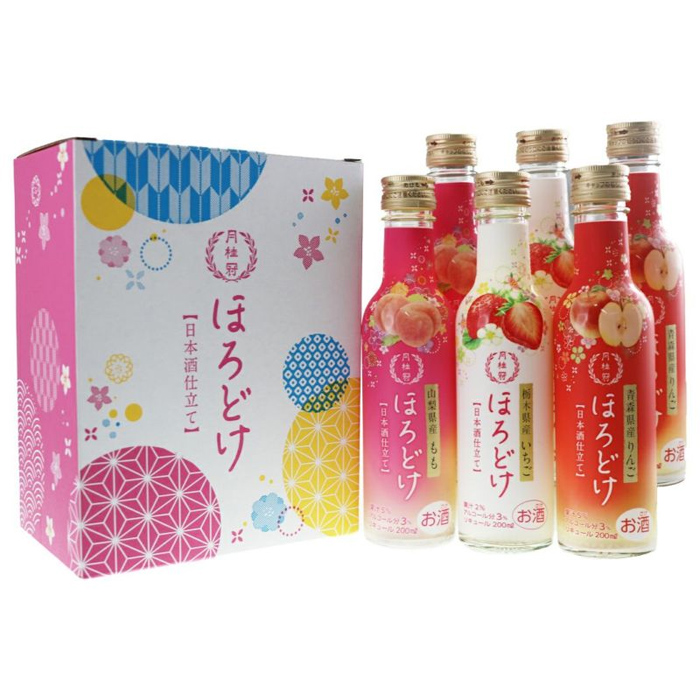 リキュール ほろどけ 飲み比べセット 200mL × 6本