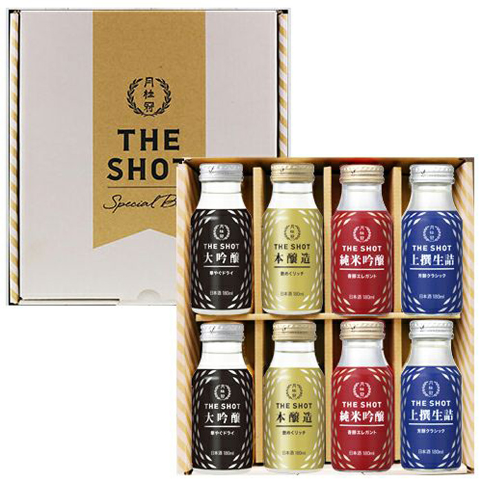 THE SHOT 飲み比べセット 180mL × 8本