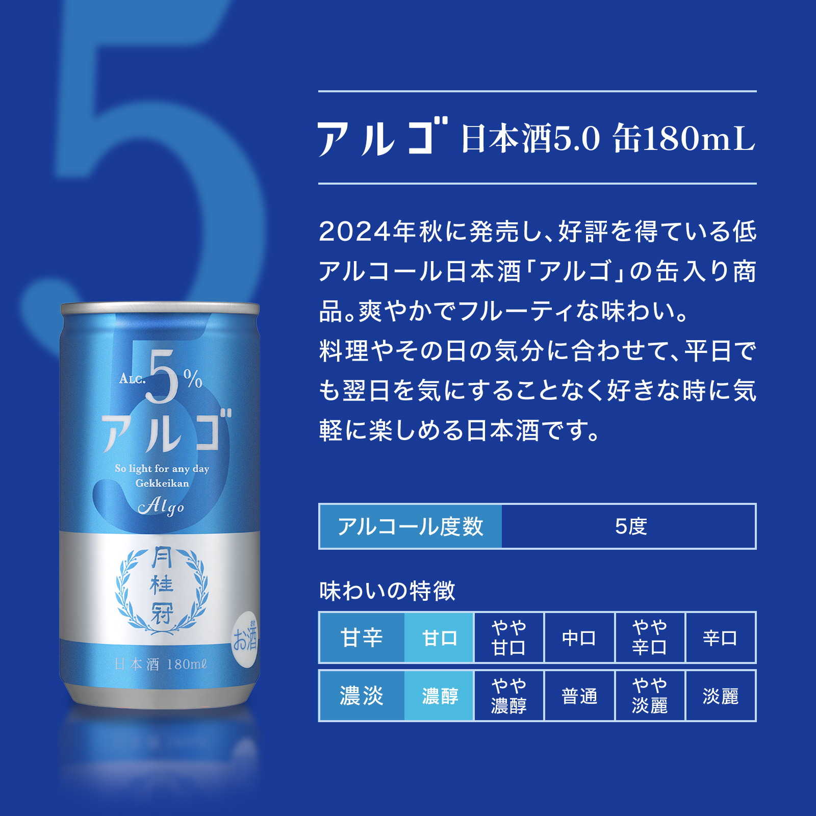 アルゴ 日本酒5.0
