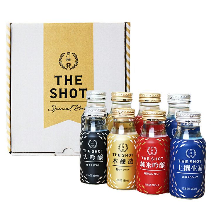 通販限定】月桂冠 THE SHOT 飲み比べセット 8本入 【送料無料】 | 京都